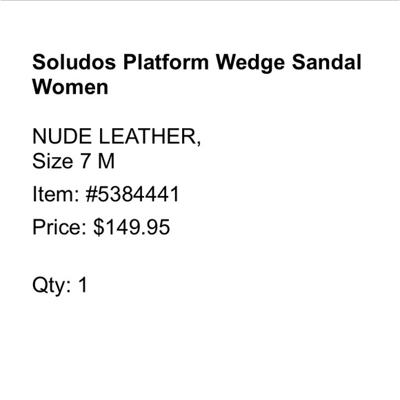 Soludos Platform Wedge Sandal - Picture 5 of 5